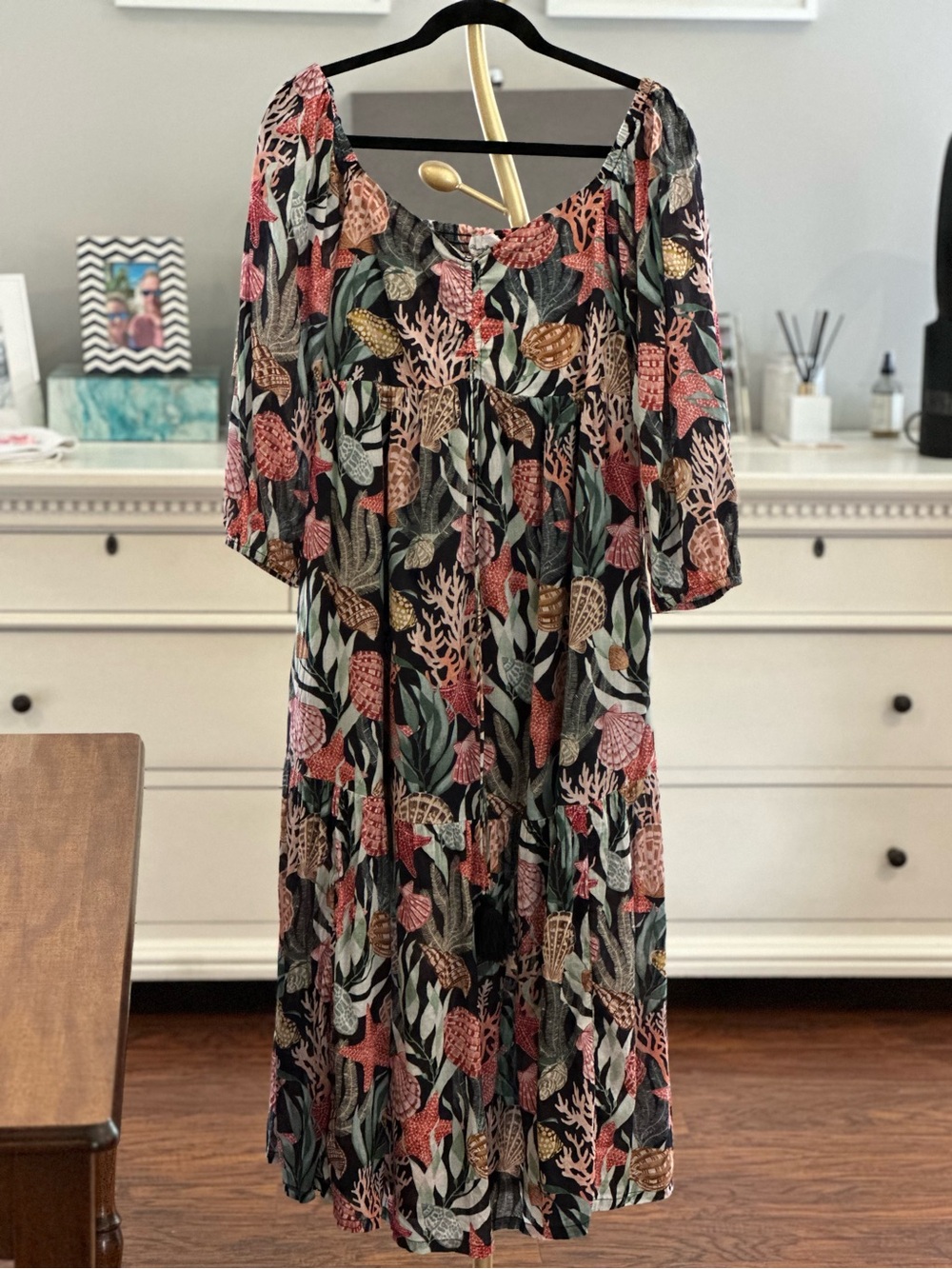 Tommy Bahama Shell Sands Midi Dress size M